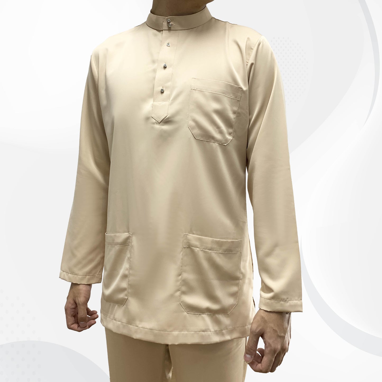 Baju Melayu Dewasa #01-#07 Series - Satin Fabric by Bentop