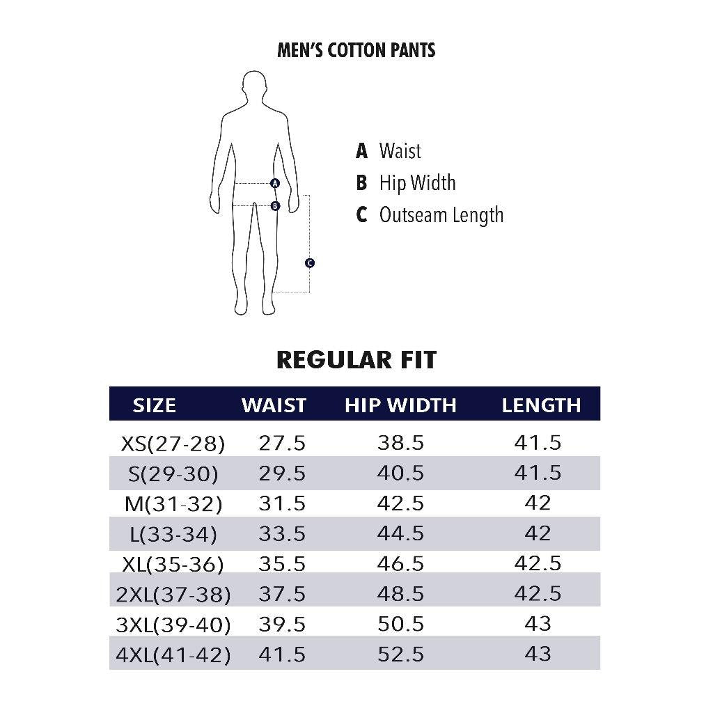 BENTOP Cotton Pant Regular Fit Full Cotton