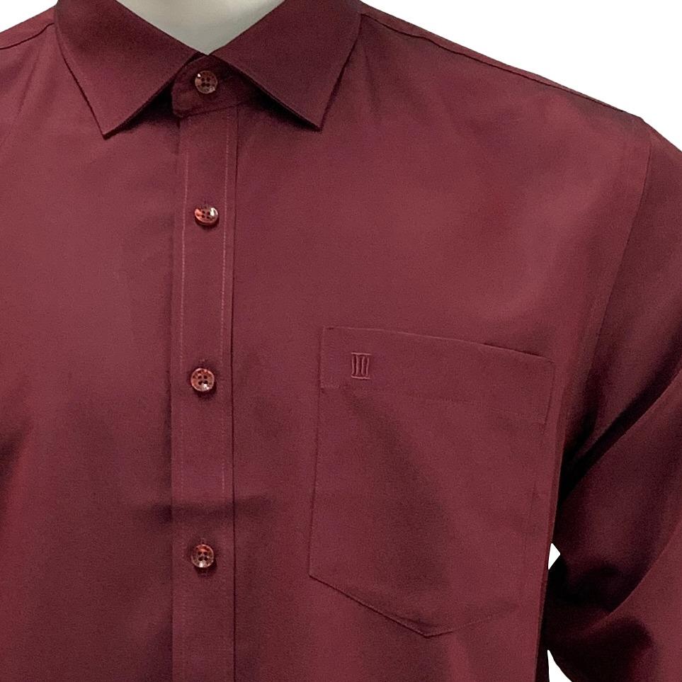 Bentop Long Sleeve Slim Fit Shirt Baju Kemeja