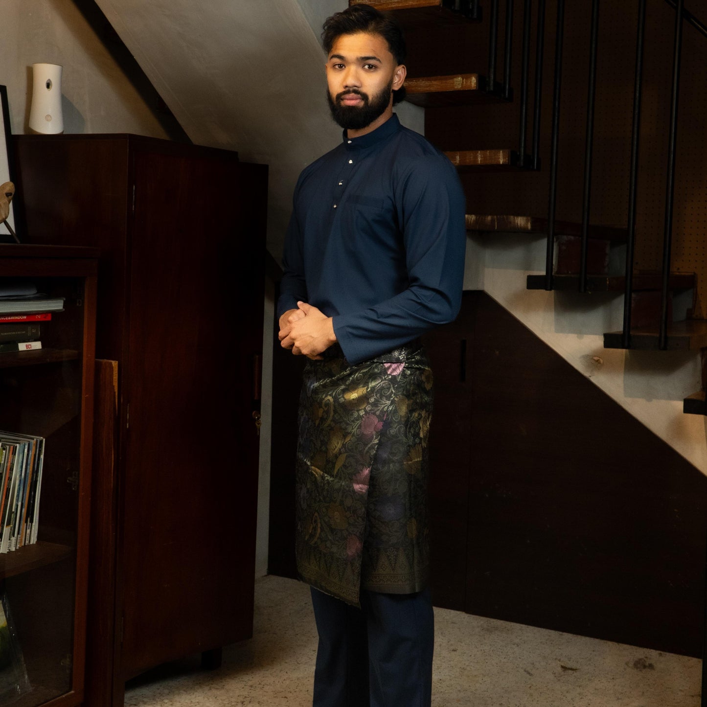 (NEW RELEASE) [CottonFlex-SoftStretch] Bentop BajuMelayu Modern Fit Dewasa - 1-12 Colour BM240 Kurta