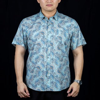 Baju Batik Modern Premium Slim Fit Series [3] Short Sleeve