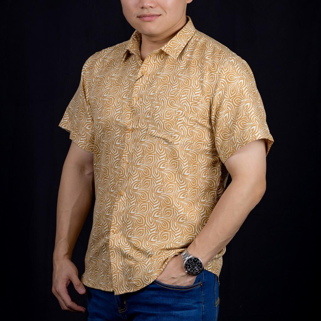 (New) BENTOP Baju Batik Modern Slim Fit Series [4] Short Sleeve