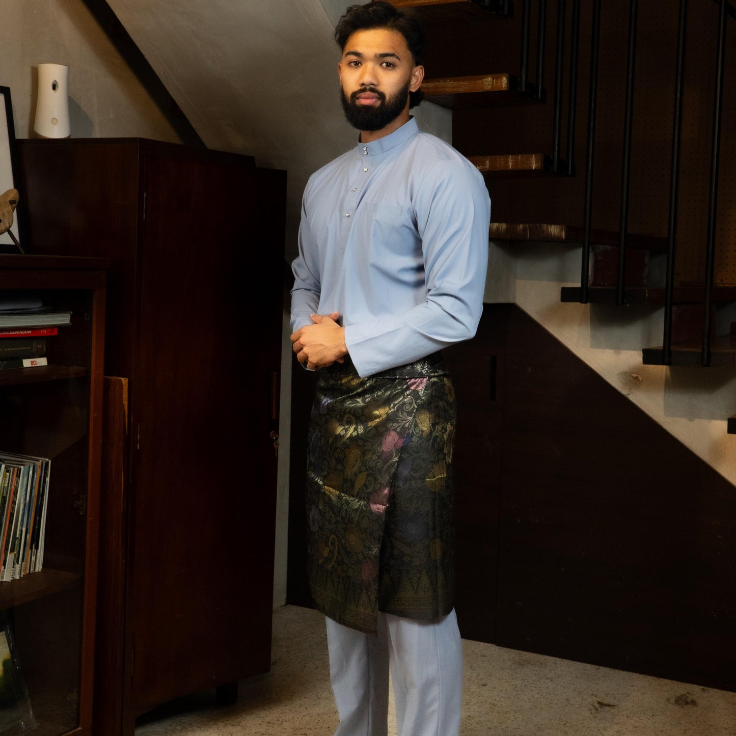 (NEW RELEASE) [CottonFlex-SoftStretch] Bentop BajuMelayu Modern Fit Dewasa - 1-12 Colour BM240 Kurta