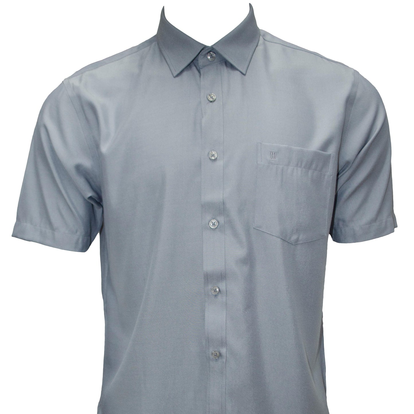 Timeless Style: Bentop Slim Fit Plain Short Sleeve Shirt