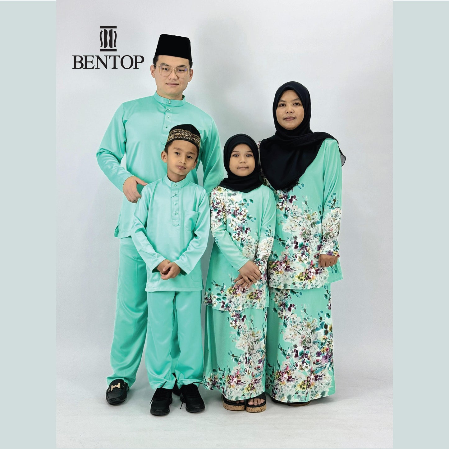 Baju Raya Family Set Series [1] Colour 4-6