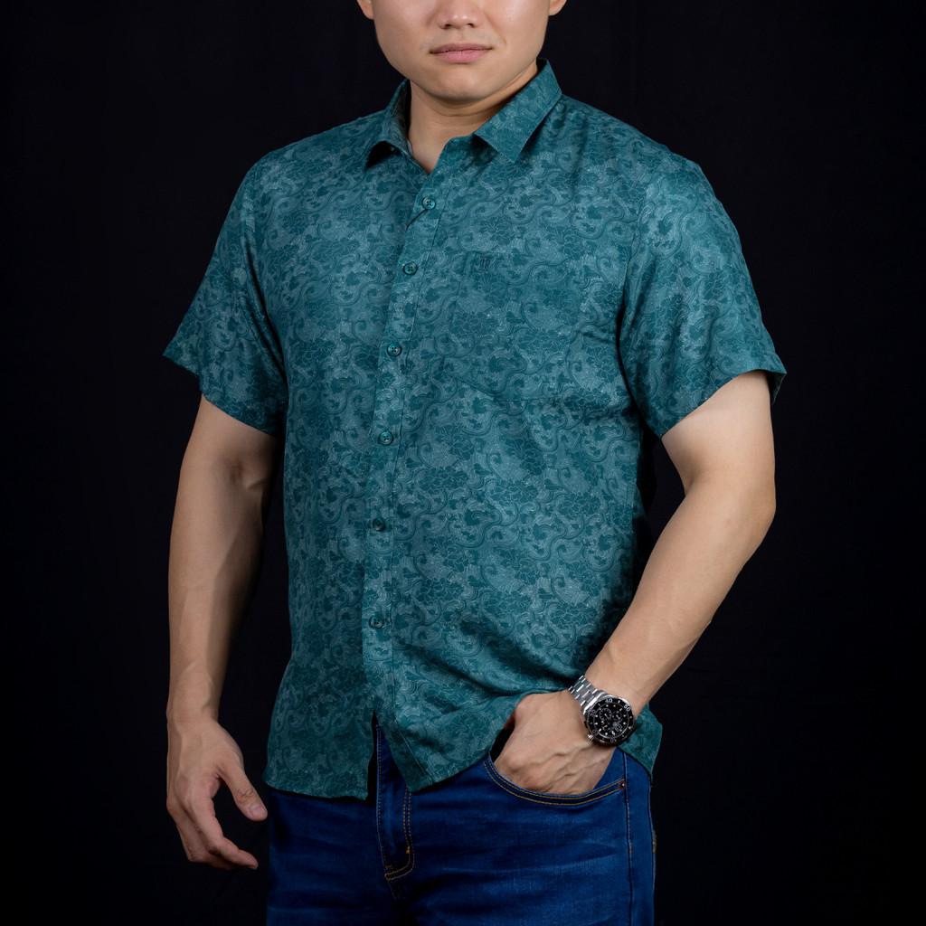 (New) BENTOP Baju Batik Modern Slim Fit Series [4] Short Sleeve