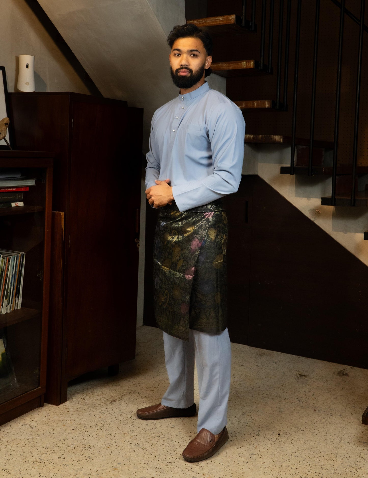 (NEW RELEASE) [CottonFlex-SoftStretch] Bentop BajuMelayu Modern Fit Dewasa - 1-12 Colour BM240 Kurta