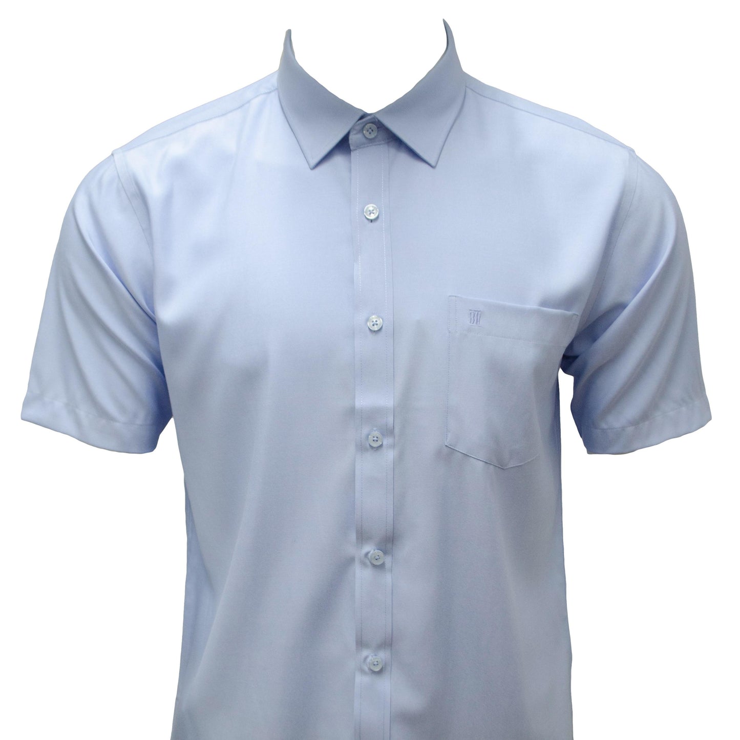 Timeless Style: Bentop Slim Fit Plain Short Sleeve Shirt