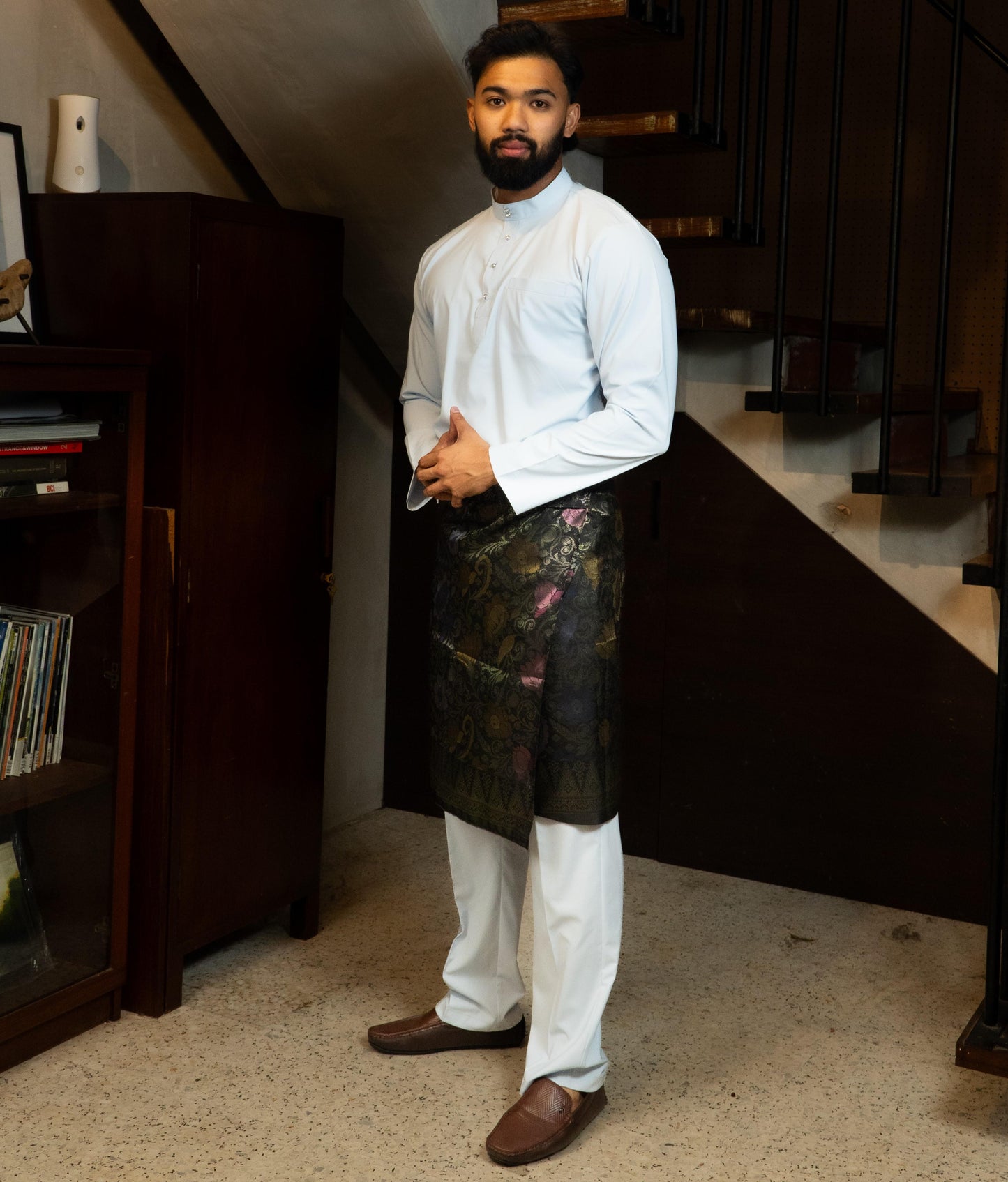 (NEW RELEASE) [CottonFlex-SoftStretch] Bentop BajuMelayu Modern Fit Dewasa - 1-12 Colour BM240 Kurta