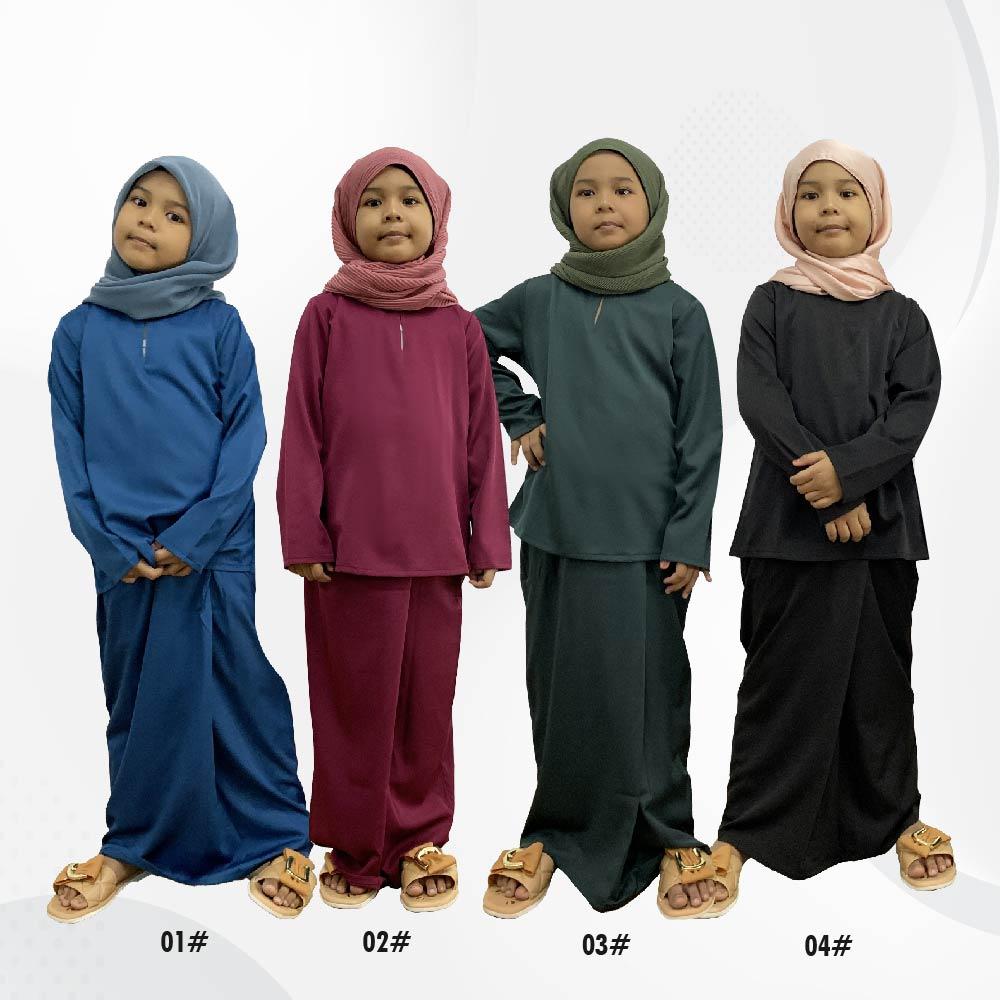 Bentop Baju Kurung Kanak-kanak 2-14 Tahun