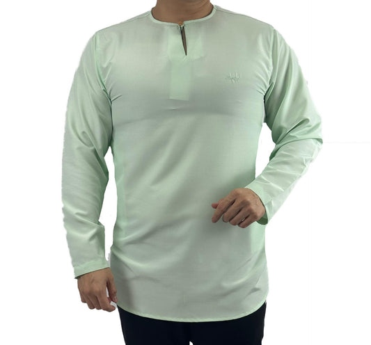 BENTOP Kurta Slim Fit  Cotton Fabric Dewasa - Pakaian Lelaki