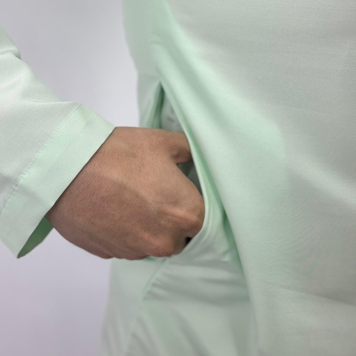 BENTOP Kurta Slim Fit  Cotton Fabric Dewasa - Pakaian Lelaki