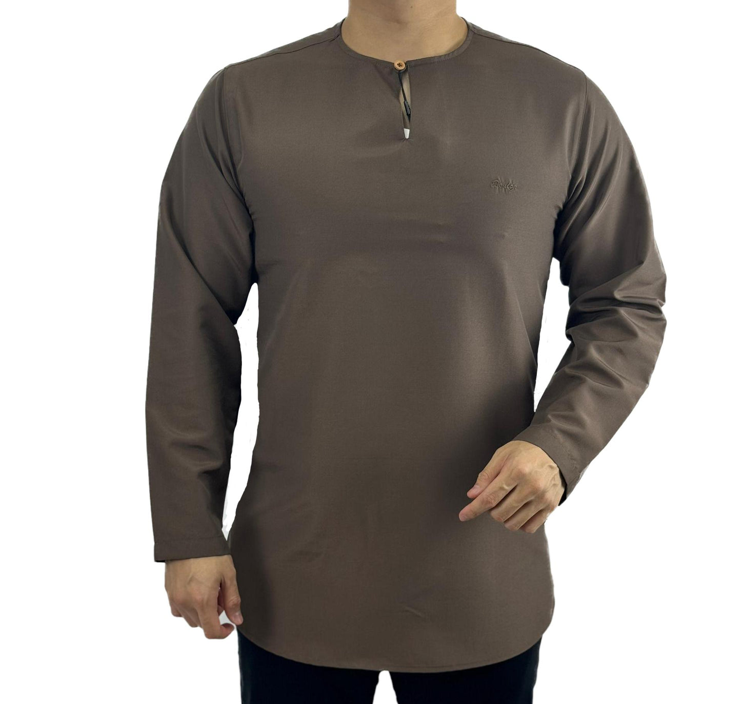 BENTOP Kurta Slim Fit  Cotton Fabric Dewasa - Pakaian Lelaki