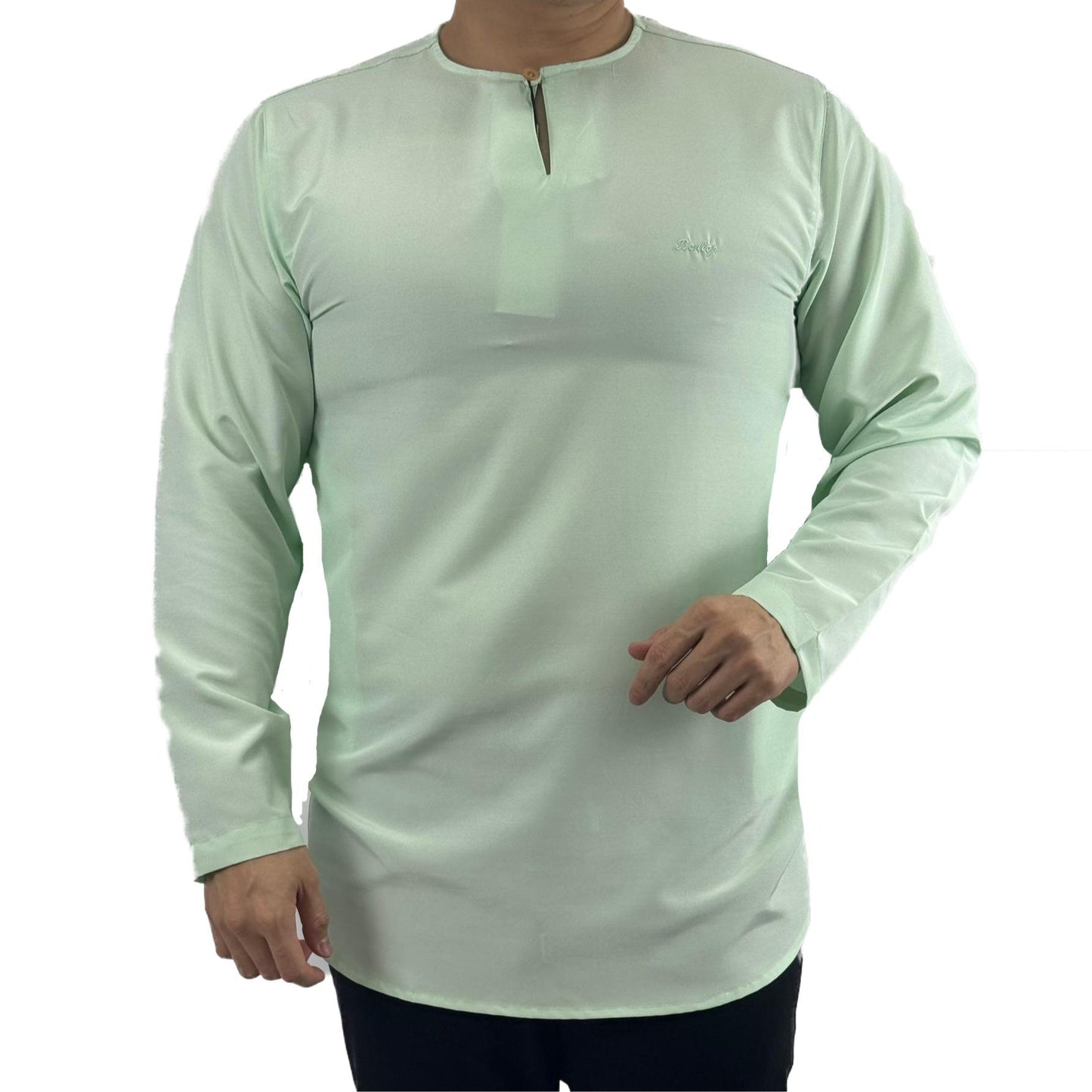 BENTOP Kurta Slim Fit  Cotton Fabric Dewasa - Pakaian Lelaki