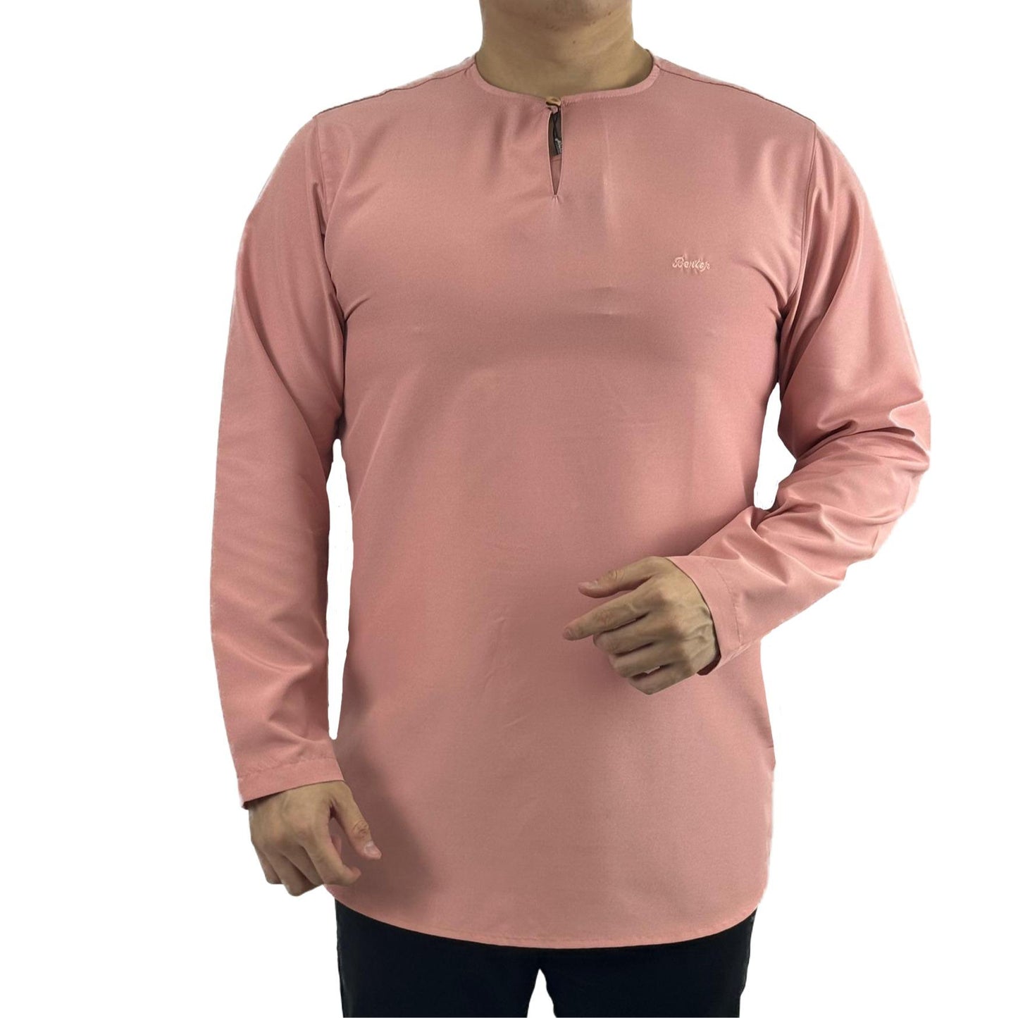 BENTOP Kurta Slim Fit  Cotton Fabric Dewasa - Pakaian Lelaki