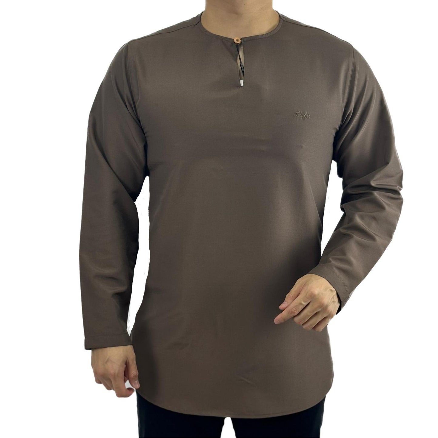 BENTOP Kurta Slim Fit  Cotton Fabric Dewasa - Pakaian Lelaki