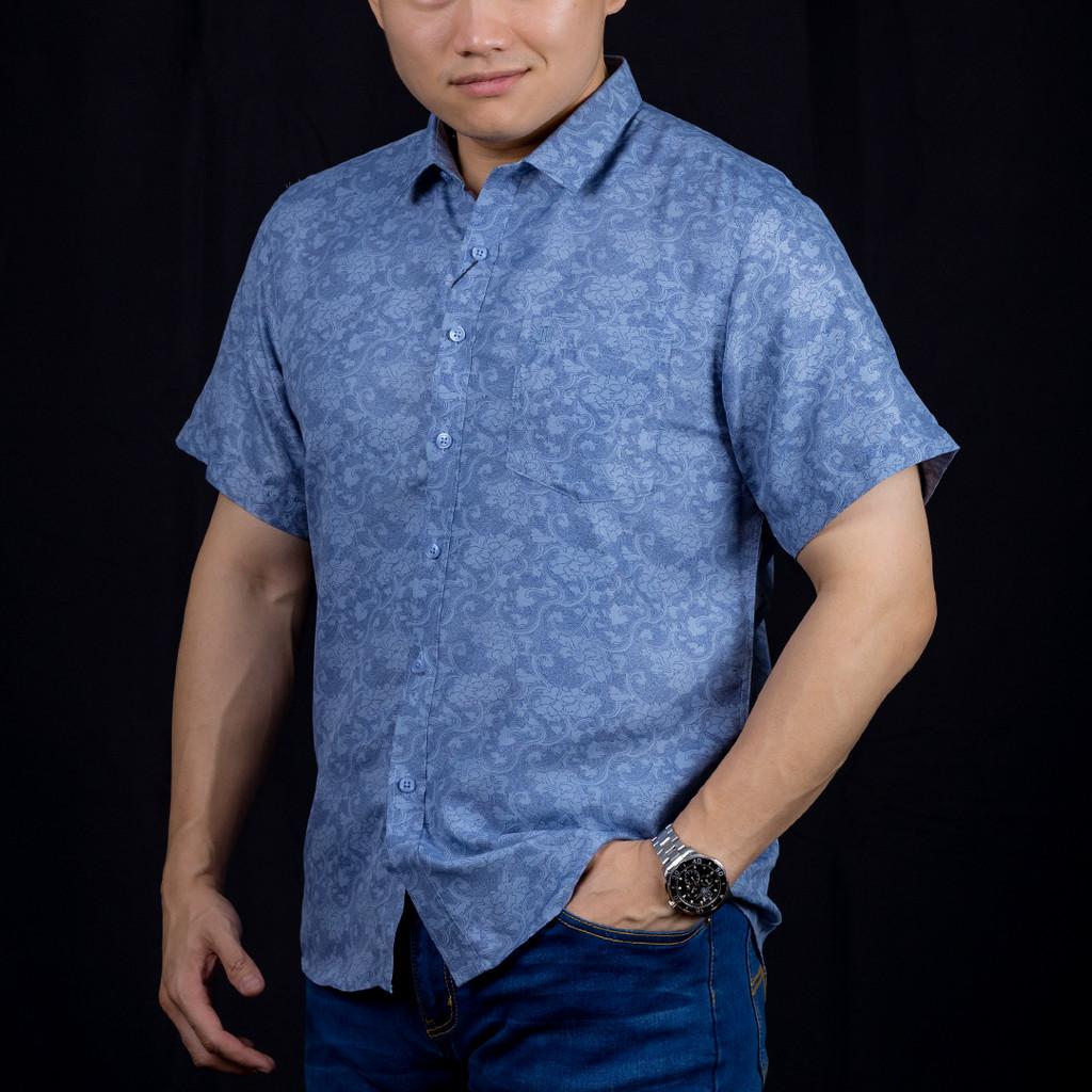 (New) BENTOP Baju Batik Modern Slim Fit Series [4] Short Sleeve