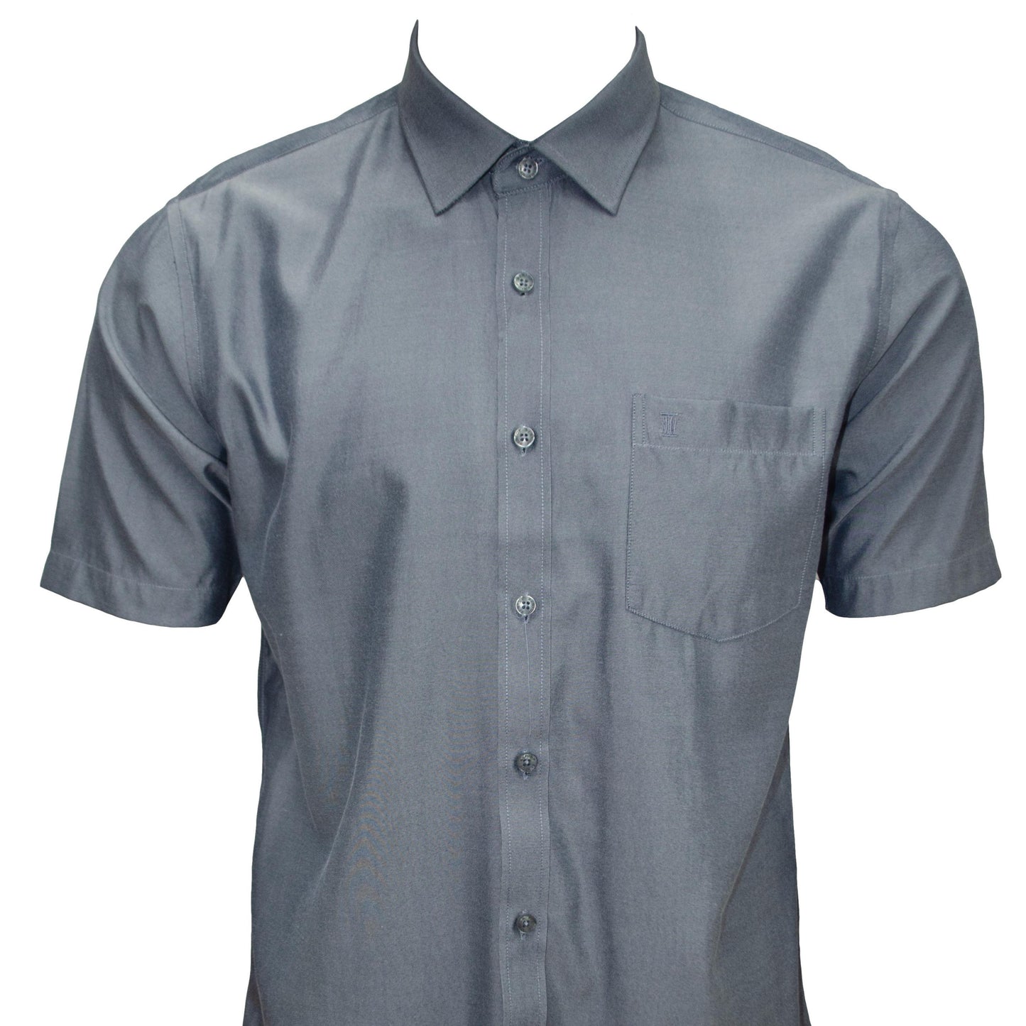 Timeless Style: Bentop Slim Fit Plain Short Sleeve Shirt