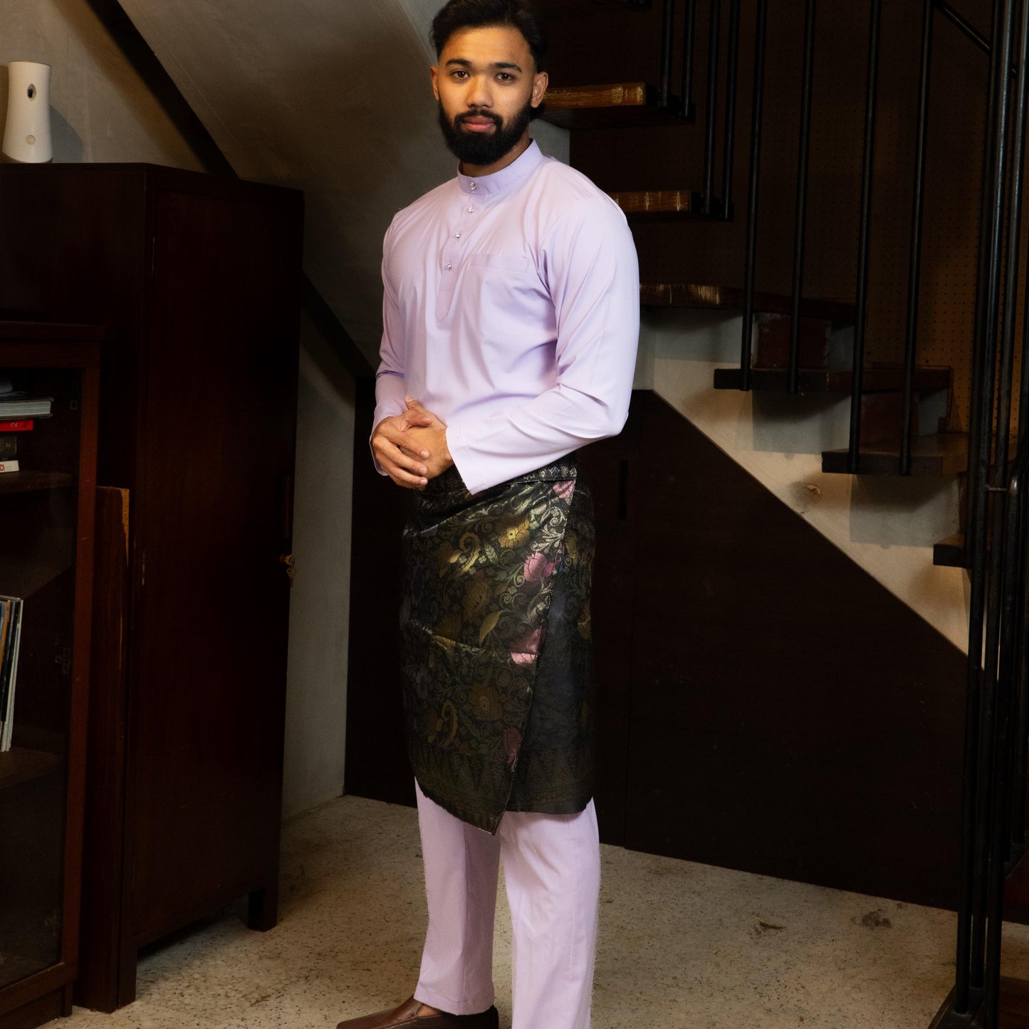 (NEW RELEASE) [CottonFlex-SoftStretch] Bentop BajuMelayu Modern Fit Dewasa - 1-12 Colour BM240 Kurta