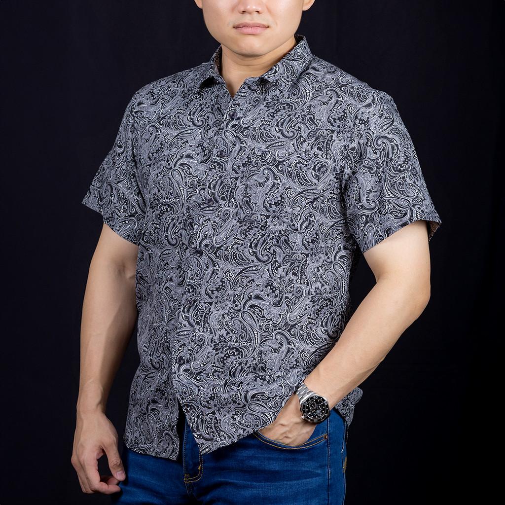 (New) BENTOP Baju Batik Modern Slim Fit Series [4] Short Sleeve