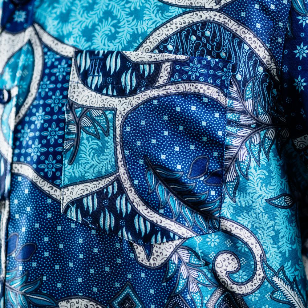 Baju Batik Modern Slim Fit Series [6] Short Sleeve