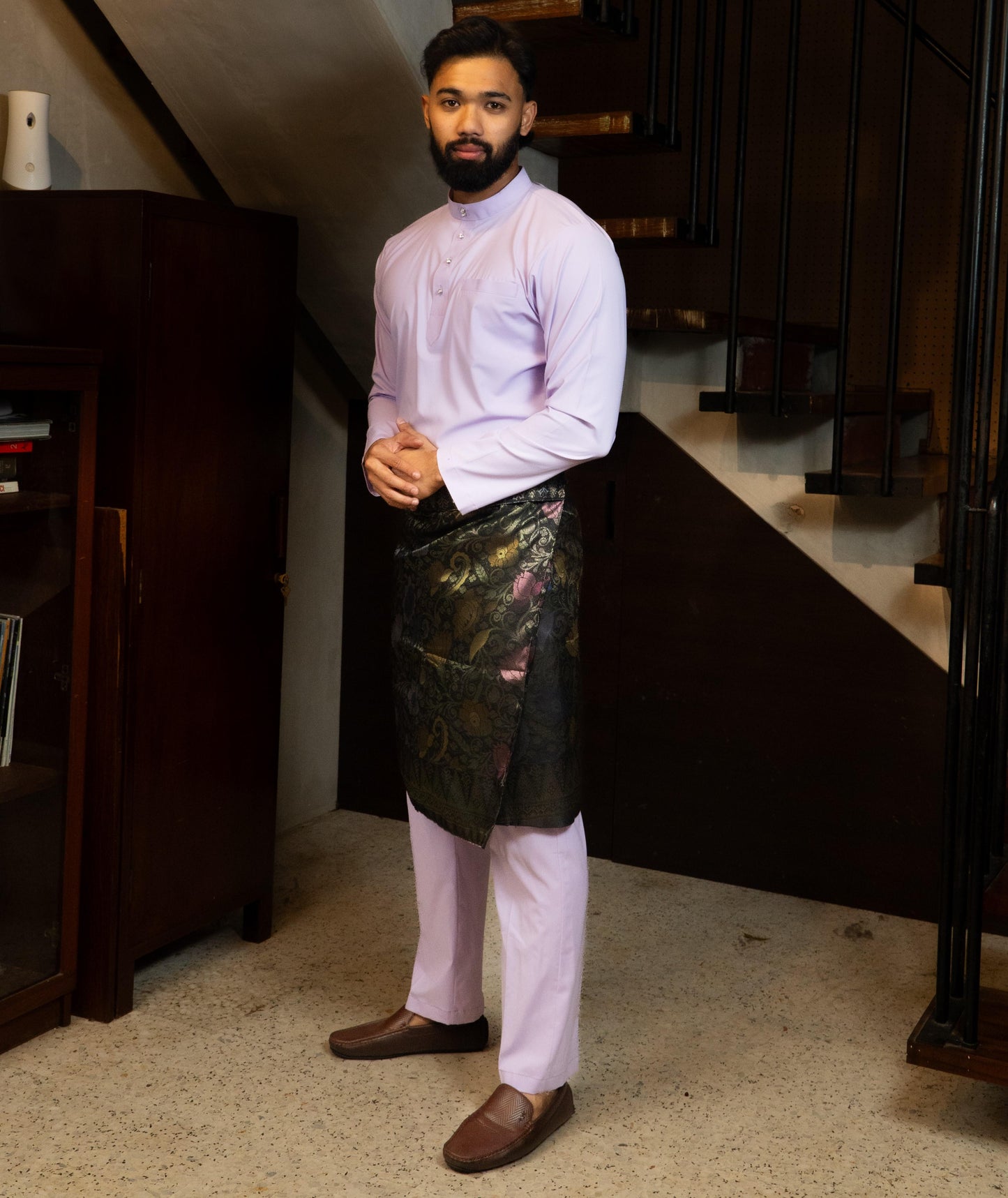 (NEW RELEASE) [CottonFlex-SoftStretch] Bentop BajuMelayu Modern Fit Dewasa - 1-12 Colour BM240 Kurta