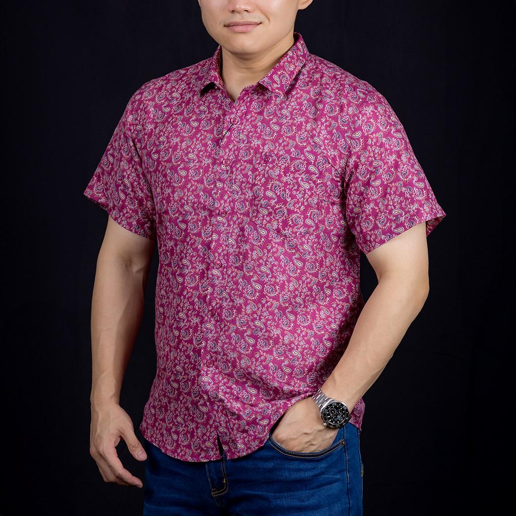 (New) BENTOP Baju Batik Modern Slim Fit Series [4] Short Sleeve