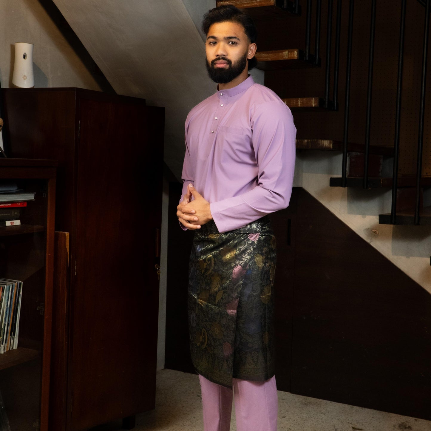 (NEW RELEASE) [CottonFlex-SoftStretch] Bentop BajuMelayu Modern Fit Dewasa - 1-12 Colour BM240 Kurta