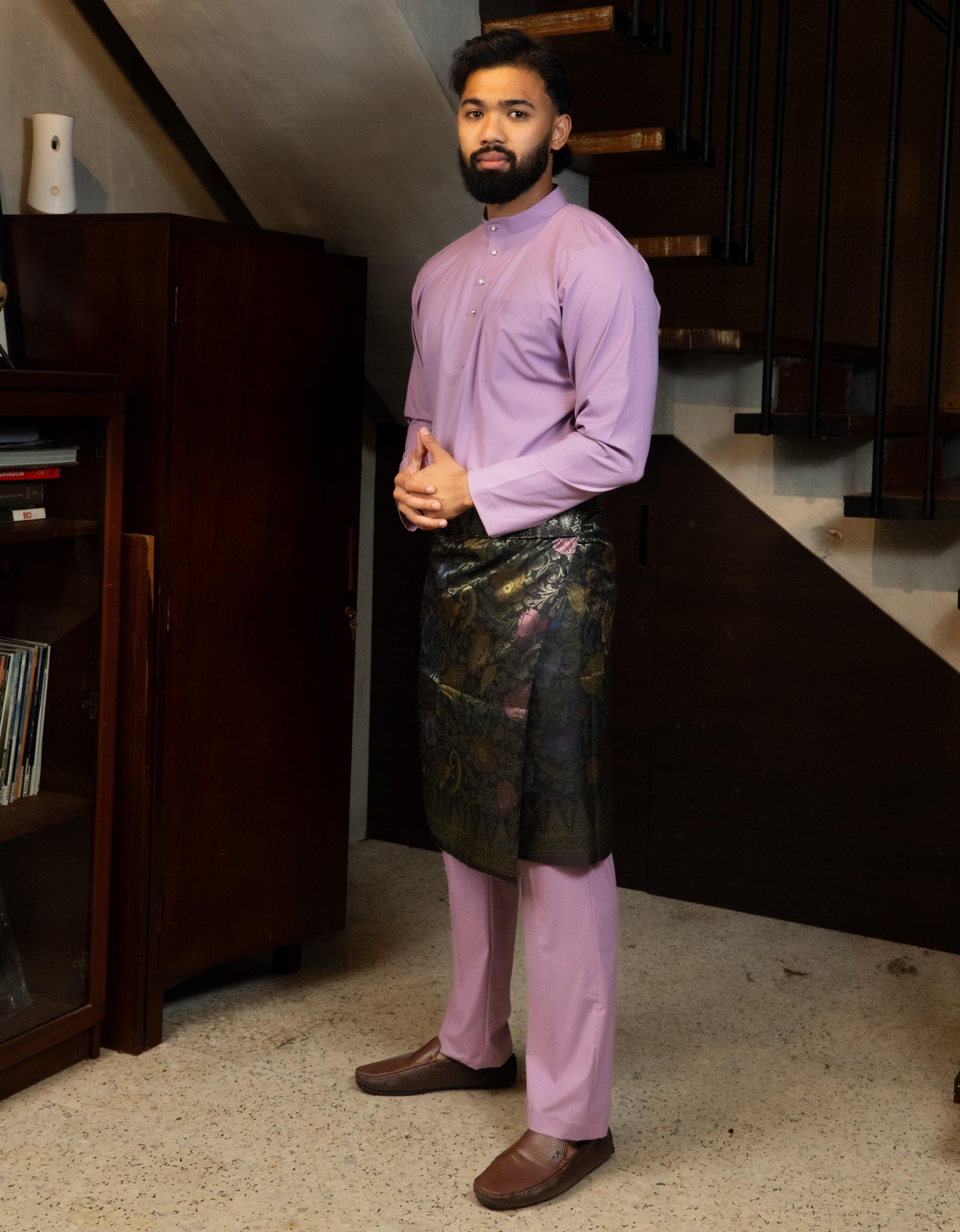 (NEW RELEASE) [CottonFlex-SoftStretch] Bentop BajuMelayu Modern Fit Dewasa - 1-12 Colour BM240 Kurta
