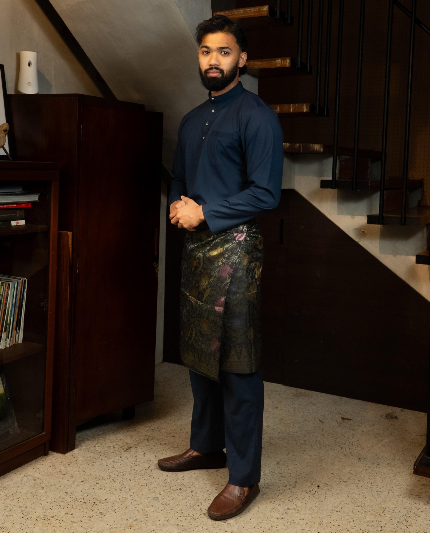 (NEW RELEASE) [CottonFlex-SoftStretch] Bentop BajuMelayu Modern Fit Dewasa - 1-12 Colour BM240 Kurta
