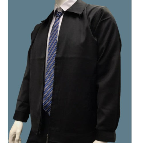 J004 Bentop Formal Business Men's Jacket Zip Office Outwear