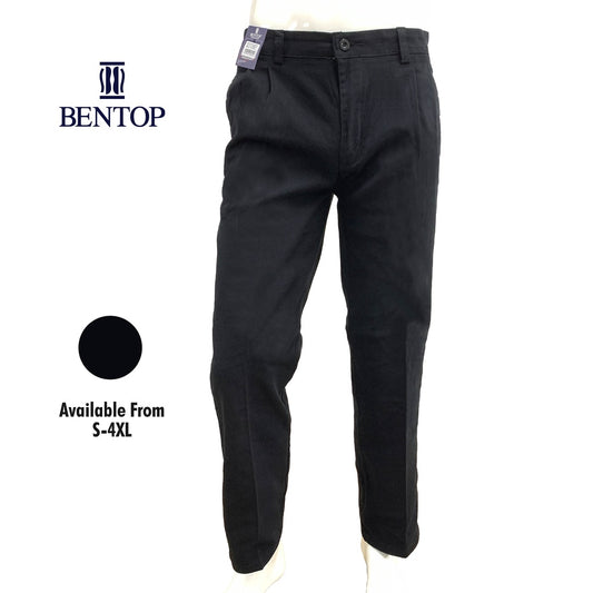 6598 Cotton Pants Normal Cut With Pleat Man Long Pants Man Trousers Chinos Pants