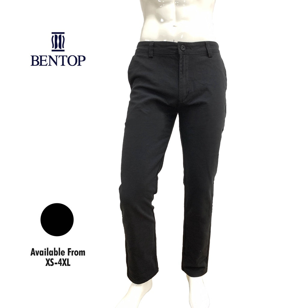 6592 Bentop Cotton Pants Slim Fit Cut Man Long Pants Man Trousers