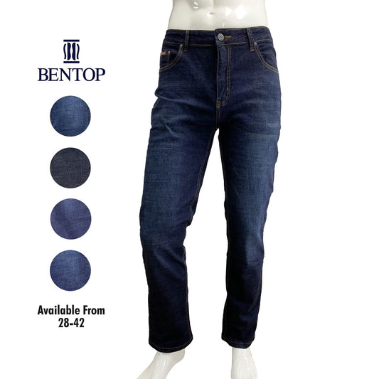 7106 Bentop Slim Fit Men's Jeans Pant For Men Jeans Panjang Lelaki