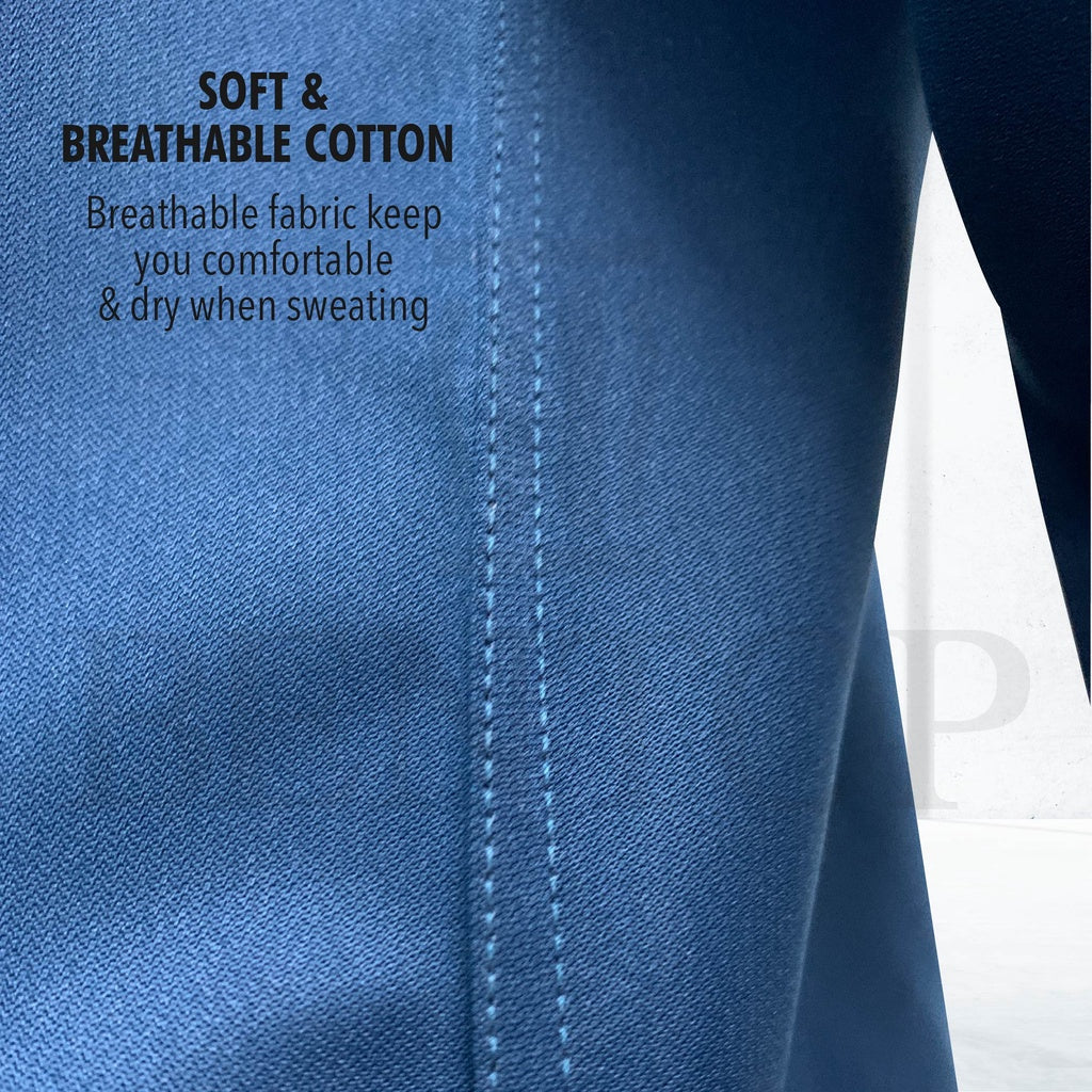 90612 Men Formal Button Smart Casual Long Sleeve Regular Fit Kemeja Suit Shirt