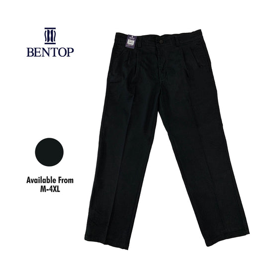 6599 Cotton Pants Normal Cut With Pleat Man Long Pants Man Trousers