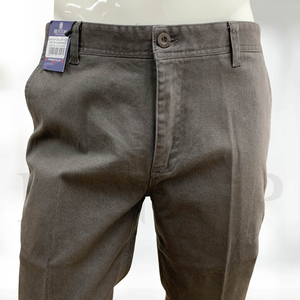 6584 Bentop Stretchable Cotton Pants Regular Fit Seluar Lelaki Trousers Seluar Panjang Seluar Office