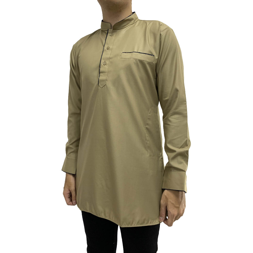 K023 Bentop Kurta Lelaki Baju Kurta Muslim Baju Tradisional