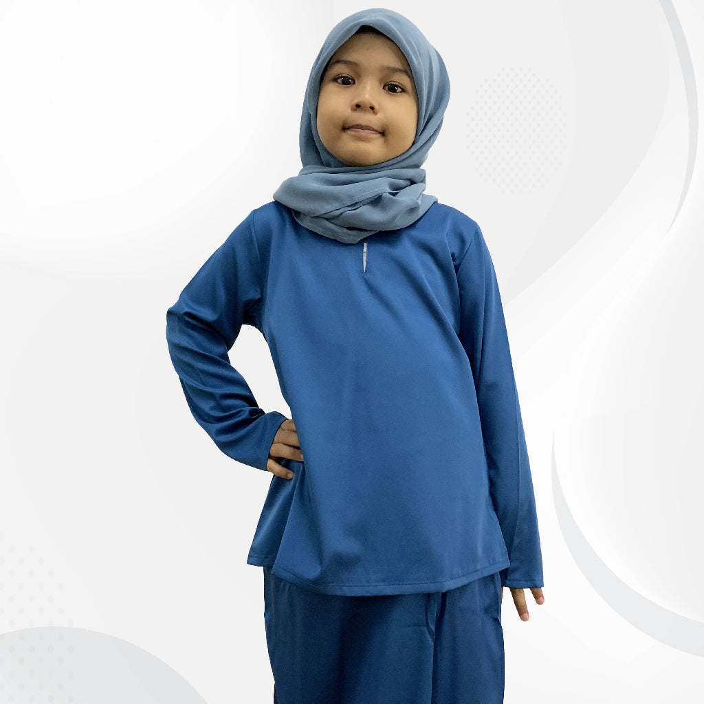 BKC021 Baju Kurung Kedah Kanak-Kanak Baju Raya