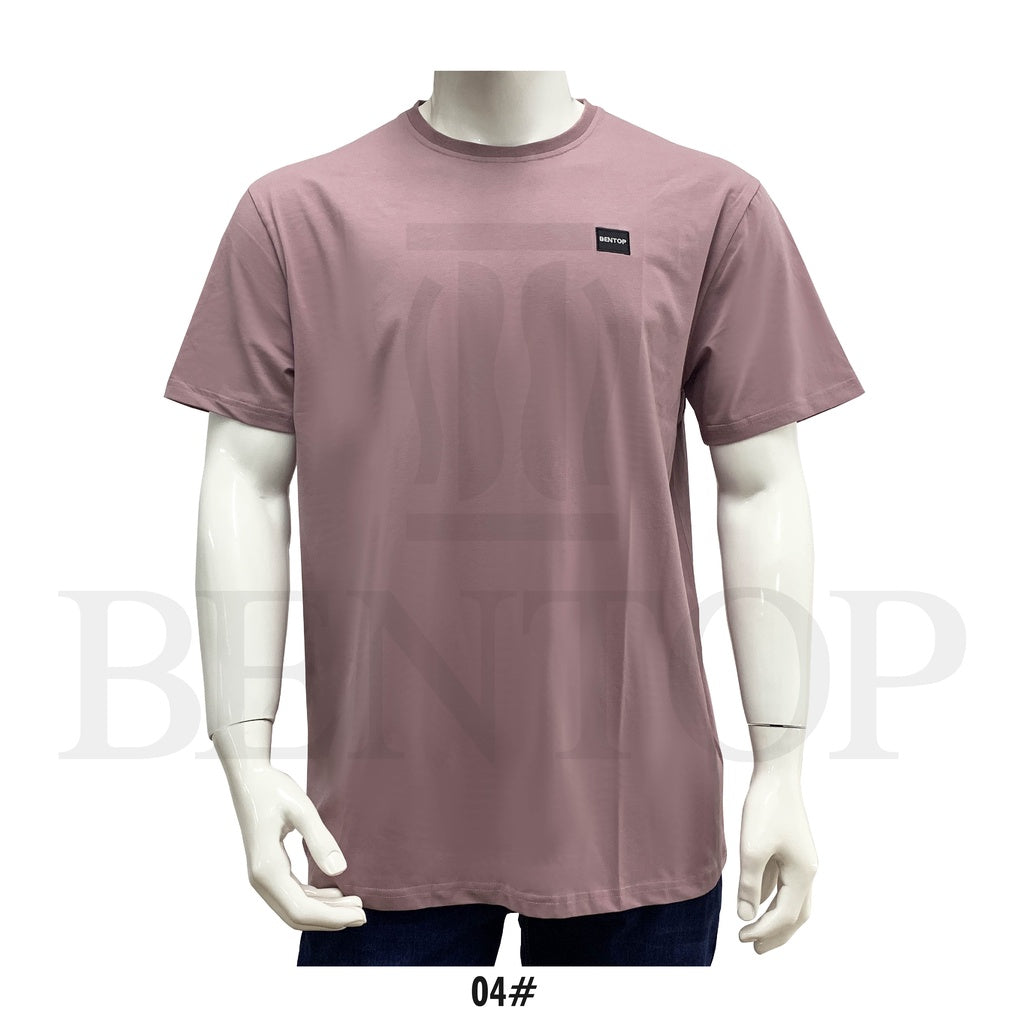 PT2048 ICE TECH Bentop Baju Tshirt Lelaki Short Sleeve Round Neck T-Shirt Lelaki Plain Colour Tshirt Lelaki