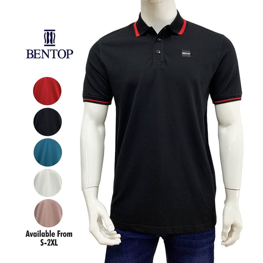 PT5084 Bentop Baju Polo-T Short Sleeve Polo-T-Shirt Lelaki