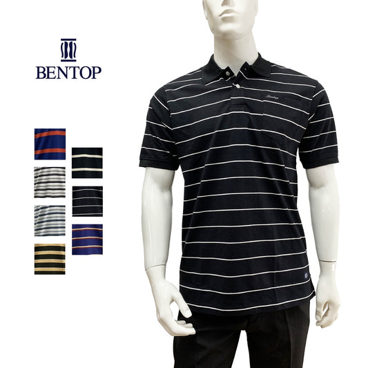 PT5089 Bentop Polo Tshirt Striped Plain T Shirt Polo T Collar Shirt Short Sleeve Baju Tshirt Lelaki tshirt Tshirt men