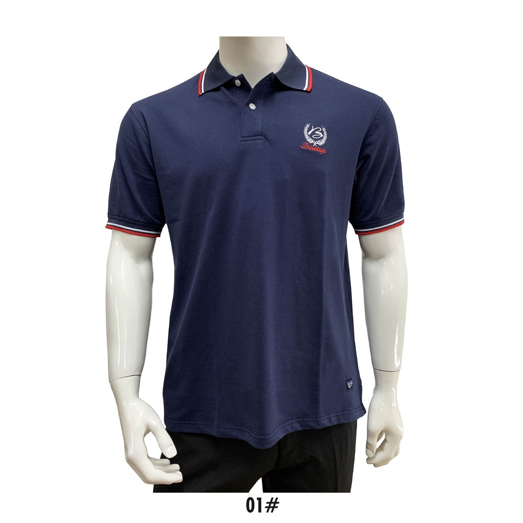 PT5091 Bentop Polo Tshirt Striped Plain T Shirt Polo T Collar Shirt Short Sleeve Baju Tshirt Lelaki tshirt Tshirt men