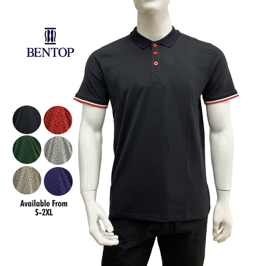 PT5080 Bentop Baju Polo-T Short Sleeve Shirt Polo-T-Shirt Lelaki Clear Stock Baju Tshirt Lelaki Polo Shirt